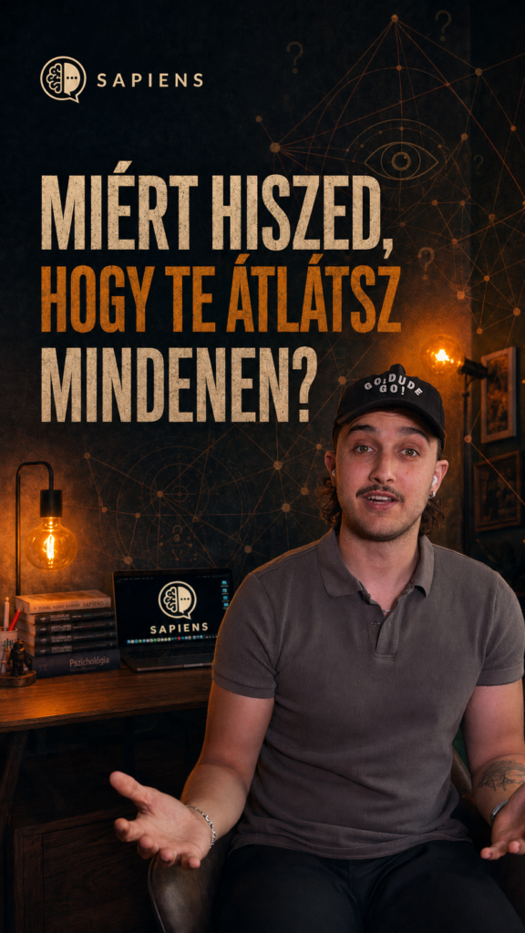 Miért olyan jó érzés azt hinni, hogy te átlátsz mindenen?